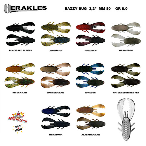 Herakles esca silicone bazzy - silicone,