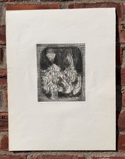 Acquaforte firmata artista