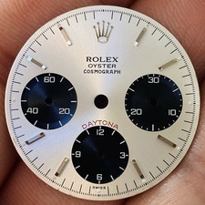 Rolex piccolo quadrante rosso Luminova per modello Daytona ref 6263 e 6265