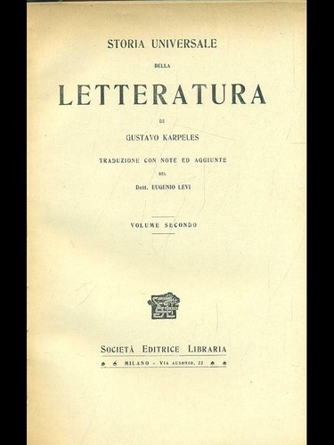 Storia universale della - universale,