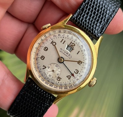 Nivrel orologio polso uomo - orologio,