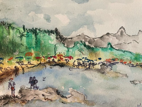 Bellissimo pittura acquerello - bellissimo,