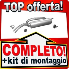 Silenziatore Posteriore per