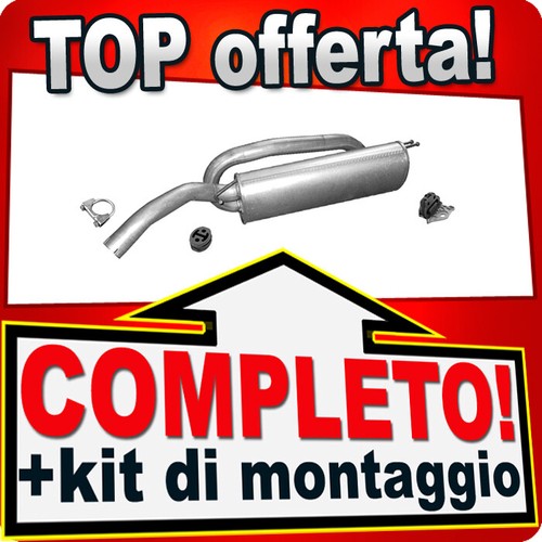 Silenziatore posteriore per - silenziatore,