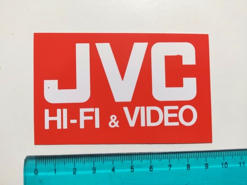 Adesivo jvc video - hi-fi, &