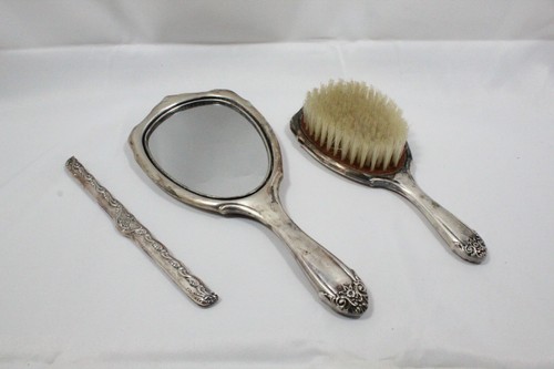 Comò vintage placcato argento