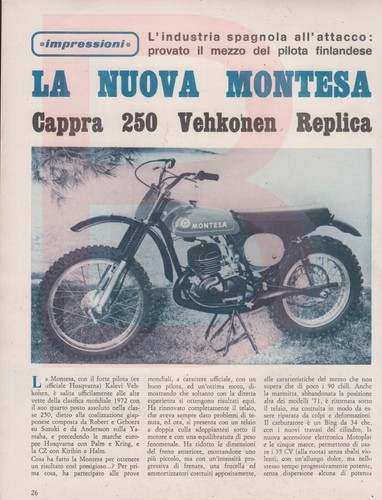 Advertising moto montesa - moto,
