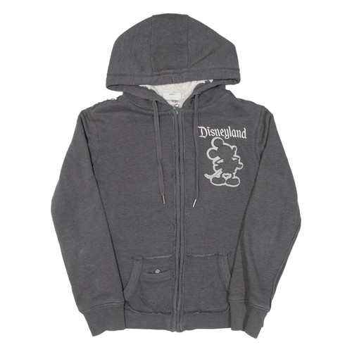 Disney felpa grigia con zip - disney,