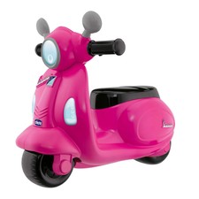 Chicco Vespa per Bambini Primavera Rosa Moto Giocattolo Cavalcabile con Pannello
