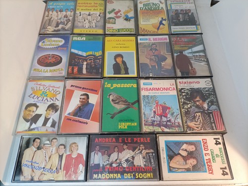 Lotto 18x musicassette - 18x, liscio