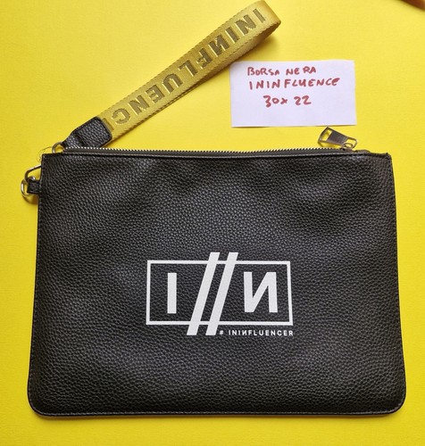 Pochette ininfluence nera 30 - ininfluence,
