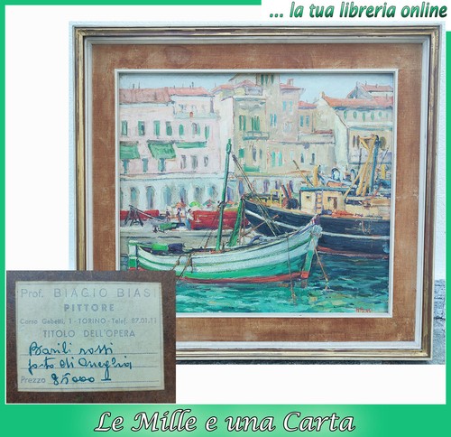 Quadro olio firmato biagio - quadro,