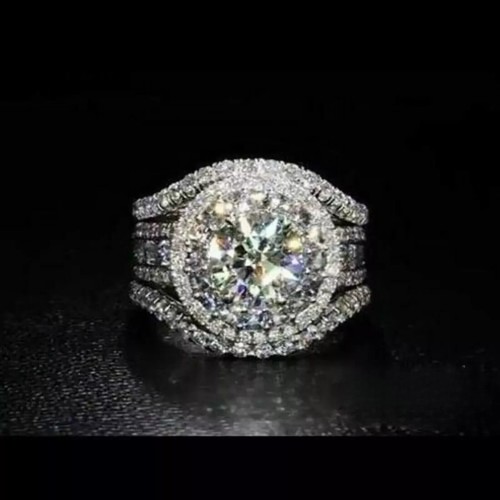 Anello fidanzamento aureola - fidanzamento,