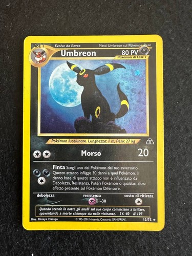 Umbreon neo discovery - neo,