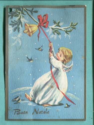 Cartolina buon natale 1965 - buon,