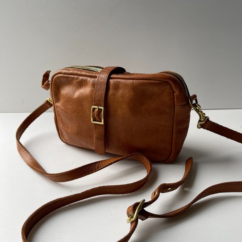 Borsa pelle clare ottime - in,