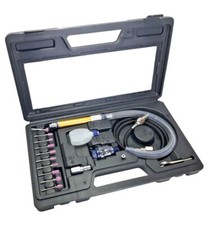 Kit 17 Pezzi SMERIGLIATRICE ARIA COMPRESSA FRESATRICE DRITTA LACCIO PNEUMATICO 