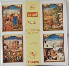 PHILIPS HI-FI STEREO 835030 AY 1960 VIVALDI Quattro Stagioni  Felix AYO/I MUSICI