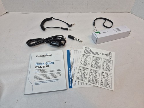 Pocket wizard plus - pocket, manual