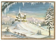 1961 Buon Natale cartolina