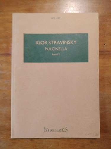Igor stravinsky pulcinella - stravinsky,