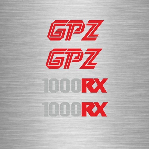 Adesivi gpz 1000rx anno - adesivi,