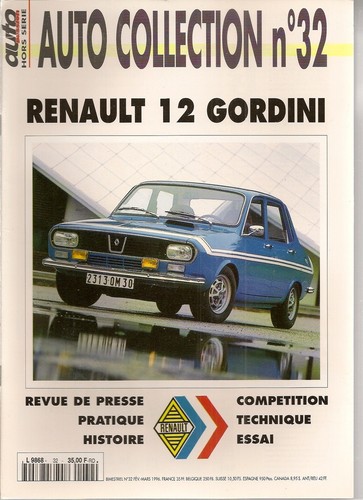 Auto collection renault 12 - collection, 32