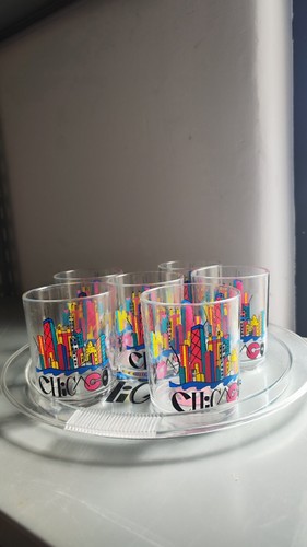 Set bicchieri anni 80 - set, 70