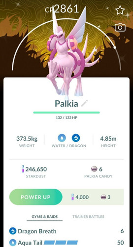 Shiny palkia origin wild - palkia,