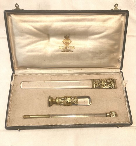 Set scrivania 1920 cristallo - 1920,
