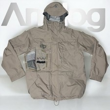 Giacca snowboard uomo Burton "Battle" analogica 2004 grande beige vintage Graal 💎