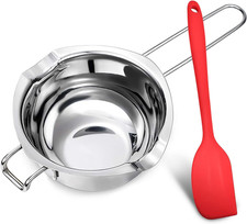 Pentolino per Cottura Bagnomaria 400 Ml Acciaio Inox 304 Pentola per Bagnomaria 