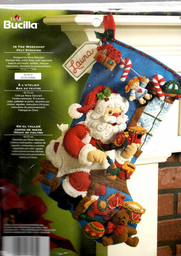 Bucilla babbo natale - natale, 'in