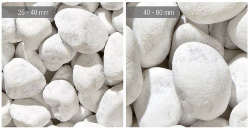 Ghiaia marmo bianco carrara - marmo,