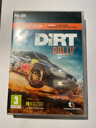Jeu video dirt rally - video, legend