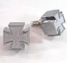 Vite cromata porta targa