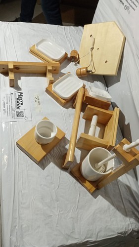 Set accessori bagno vintage - set,