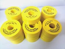 ROTOLO TEFLON PROFESSIONALE 19mm X 15 MT - 0,20mm GIALLO OFPI 25 PEZZI
