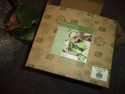 Annaffiatoio figi frog latta - annaffiatoio,