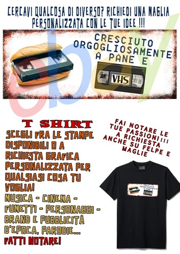 Shirt vhs videoregistratore - t-shirt,