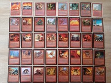 LOTTO CARTE MAGIC 40 CARTE VINTAGE / VECCHIE / OLD! NO JACE LILIANA MOX N829