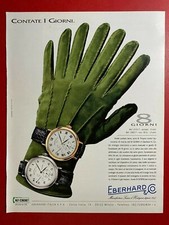 (P99) EBERHARD OROLOGIO 8 GIORNI JOURS 28x22 cm Pubblicità Advertising