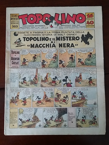 Topolino giornale 353 - giornale, n