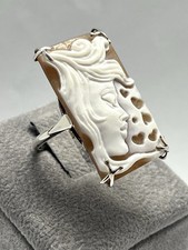 Anello in Argento Con Cammeo