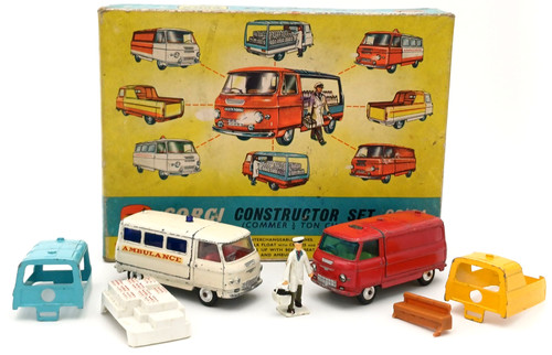 Corgi toys constructor - corgi, set