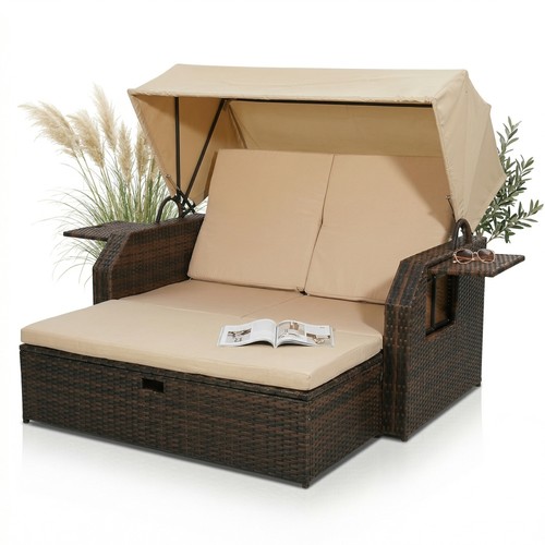 Cestino spiaggia rattan - cestino, da