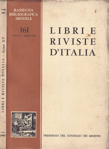 Libri riviste italia anno - riviste, d'italia,