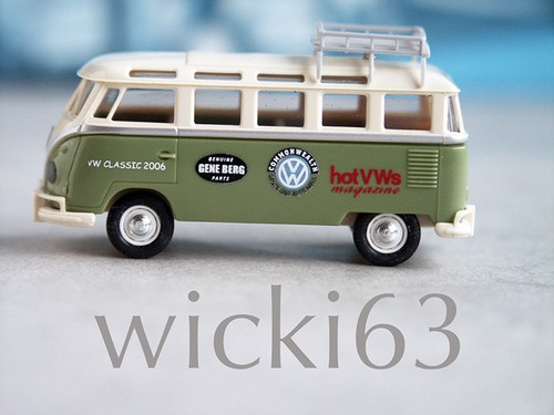 Brekina samba volkswagen - brekina, vw