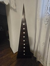 Mobile Piramide Legno con Pomelli Ceramica