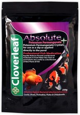 Quadrifoglio Assoluto Potassio Permanganato 250g Trattamento Stagno Pesce PP
